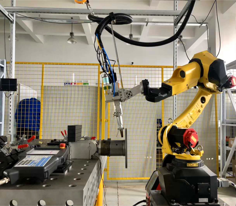 Robot laser welding